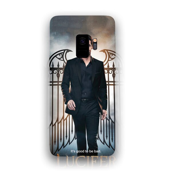 Husa din Silicon, Lucifer Good To Be Bad pentru Samsung Galaxy S9, Multicolor