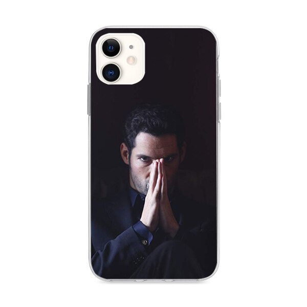 Husa din Silicon, Lucifer Just thinking pentru iPhone 11, Multicolor