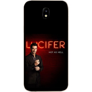 Husa din Silicon, Lucifer Hot As Hell pentru Samsung Galaxy J5 (2017), Multicolor Husa din Silicon, Lucifer Hot As Hell pentru Samsung Galaxy J5 (2017), Multicolor