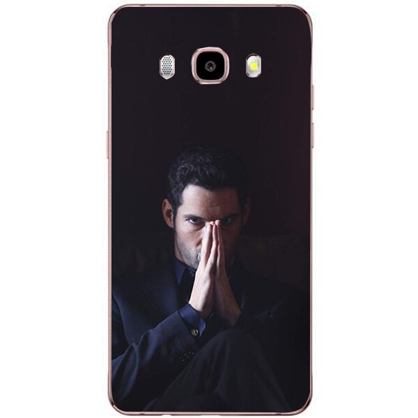 Husa din Silicon, Lucifer Just thinking pentru Samsung Galaxy J5 (2016), Multicolor