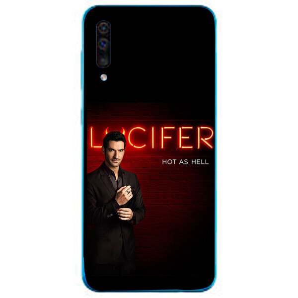 Husa din Silicon, Lucifer Hot As Hell pentru Samsung Galaxy A51, Multicolor