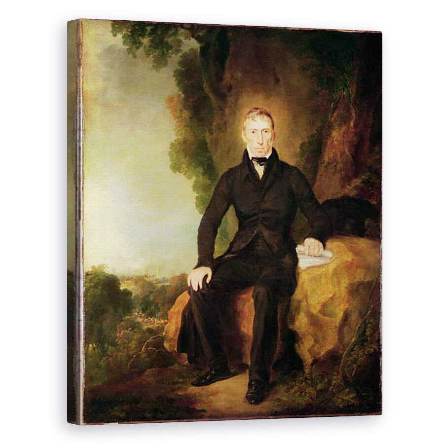 Tablou canvas - Scoala Engleza - Portretul lui John Loudon McAm 1756-1836, 60 x 75 cm