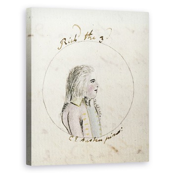 Tablou canvas - Cassandra Austen - Portretul lui Richard III 1452-85 c.1790, 60 x 75 cm Tablou canvas - Cassandra Austen - Portretul lui Richard III 1452-85 c.1790, 60 x 75 cm