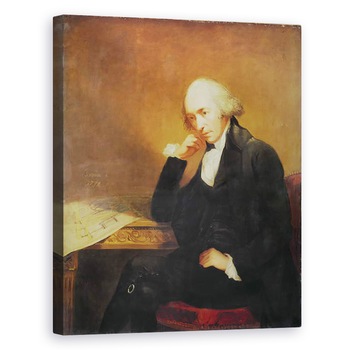 Tablou canvas - Carl Frederick von Breda - Portretul lui James Watt 1736-1819 1792, 60 x 75 cm Tablou canvas - Carl Frederick von Breda - Portretul lui James Watt 1736-1819 1792, 60 x 75 cm