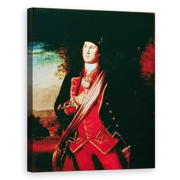 Tablou canvas - Charles Willson Peale - Portretul lui George Washington 1732-99 1772, 60 x 75 cm Tablou canvas - Charles Willson Peale - Portretul lui George Washington 1732-99 1772, 60 x 75 cm