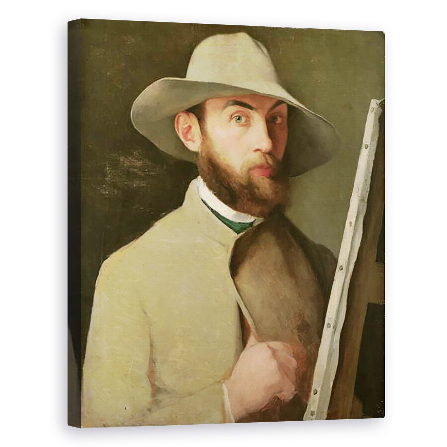 Tablou canvas - Charles Maurin - Autoportret, 60 x 75 cm