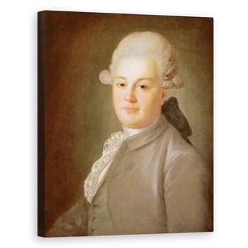 Tablou canvas - Fedor Stepanovich Rokotov - Portretul Senatorului Contele Artemy Vorontsov 1748-1813, 60 x 75 cm Tablou canvas - Fedor Stepanovich Rokotov - Portretul Senatorului Contele Artemy Vorontsov 1748-1813, 60 x 75 cm