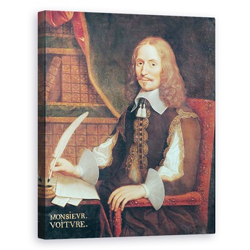Tablou canvas - Scoala Franceza - Portretul Voiture Vincent 1598-1648, 60 x 75 cm Tablou canvas - Scoala Franceza - Portretul Voiture Vincent 1598-1648, 60 x 75 cm
