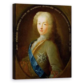 Tablou canvas - Scoala Franceza - Portretul lui Jean Frederic Phelypeaux 1701-81 Conte de Maurepas, 80 x 100 cm Tablou canvas - Scoala Franceza - Portretul lui Jean Frederic Phelypeaux 1701-81 Conte de Maurepas, 80 x 100 cm