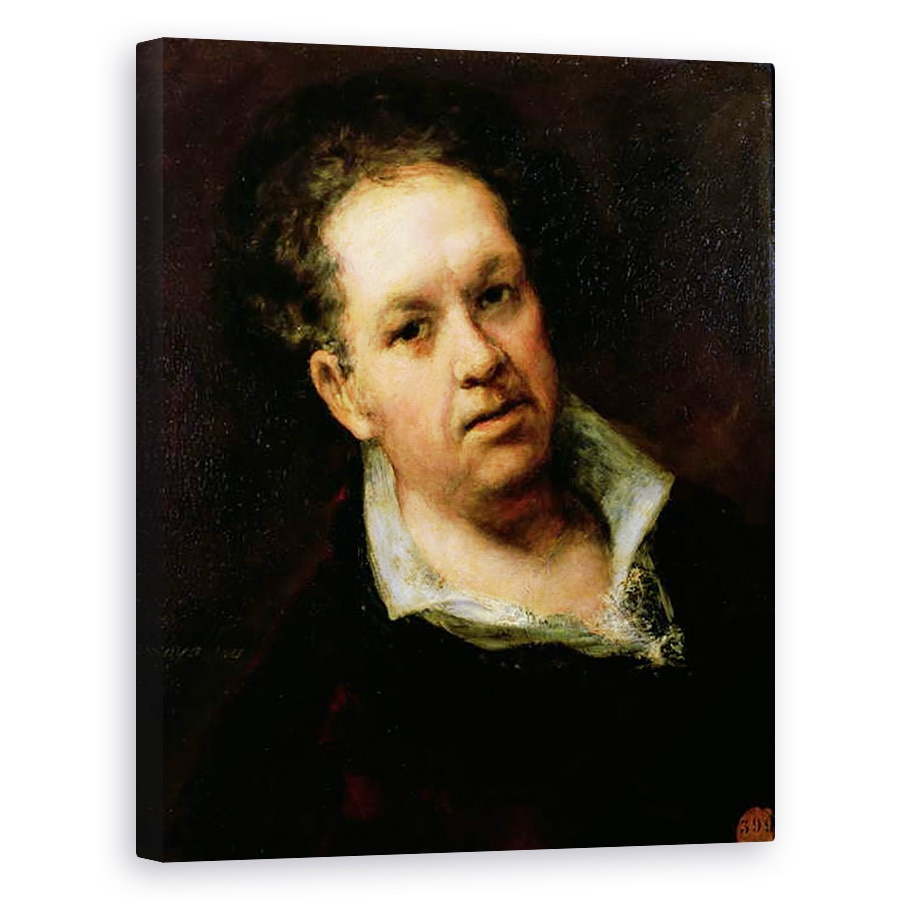 Tablou canvas - Francisco Jose de Goya y Lucientes - Autoportret, 80 x 100 cm