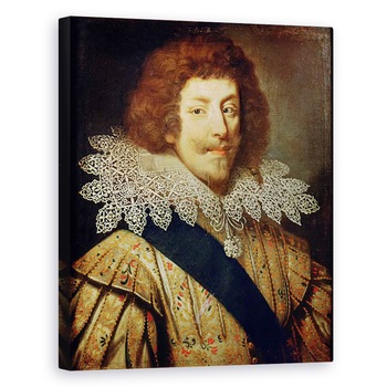 Tablou canvas - Scoala Franceza - Portretul lui Henri 1595-1632 Duce de Montmorency, 80 x 100 cm Tablou canvas - Scoala Franceza - Portretul lui Henri 1595-1632 Duce de Montmorency, 80 x 100 cm