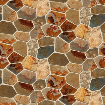 Autocolant Zid piatra romb multicolor, 220 x 135 cm Autocolant Zid piatra romb multicolor, 220 x 135 cm