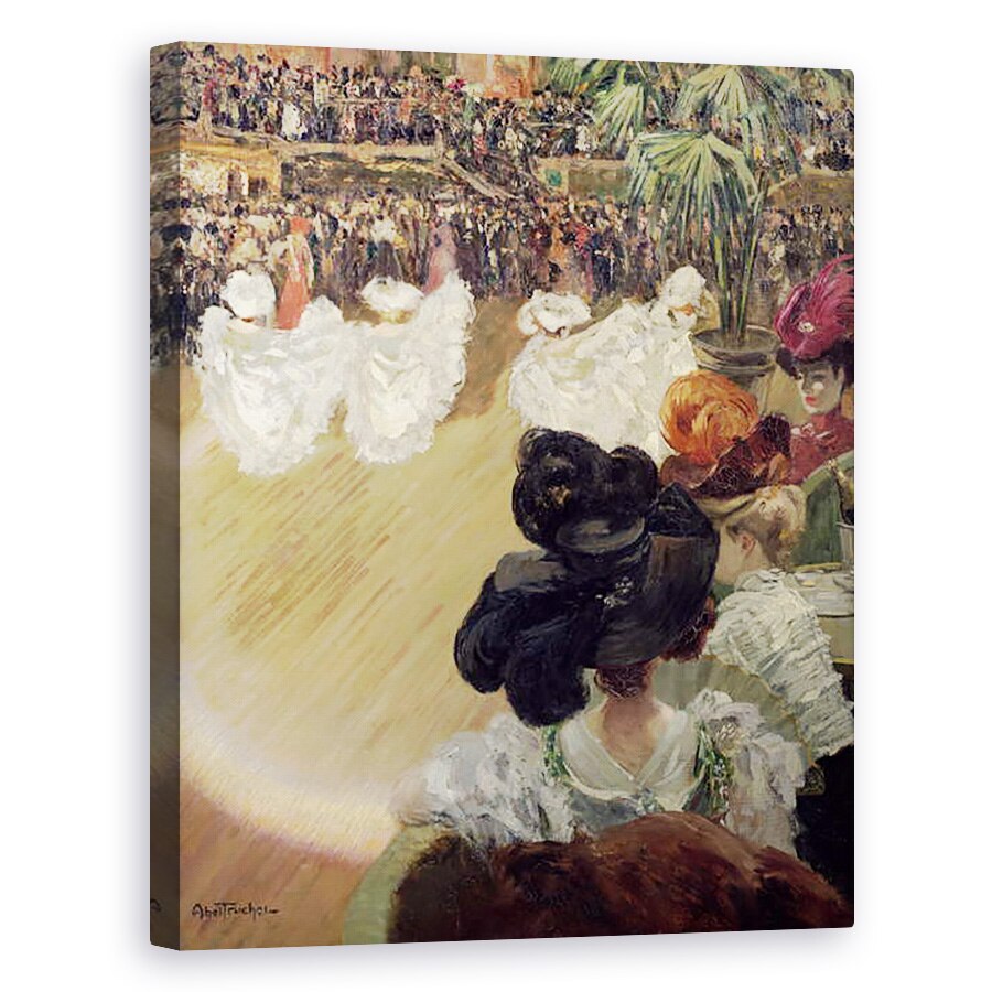 Tablou canvas - Abel-Truchet - Quadrille la Bal Tabarin, 60 x 75 cm