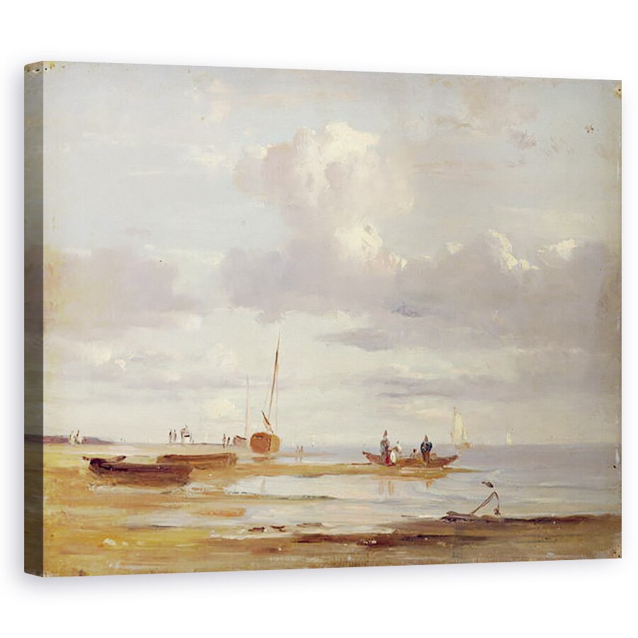 Tablou canvas - Adolf Vollmer - Elba la Blankenesee, 60 x 75 cm