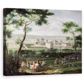 Tablou canvas - Adam Frans van der Meulen - Vedere la Chateau de Vincennes, 60 x 75 cm Tablou canvas - Adam Frans van der Meulen - Vedere la Chateau de Vincennes, 60 x 75 cm