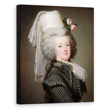 Tablou canvas - Adolf Ulrich Wertmuller - Marie-Antoinette 1755-93 de Habsbourg-Lorena, Arhiducesa de Austria, Regina Frantei si Navara, 80 x 100 cm Tablou canvas - Adolf Ulrich Wertmuller - Marie-Antoinette 1755-93 de Habsbourg-Lorena, Arhiducesa de Austria, Regina Frantei si Navara, 80 x 100 cm