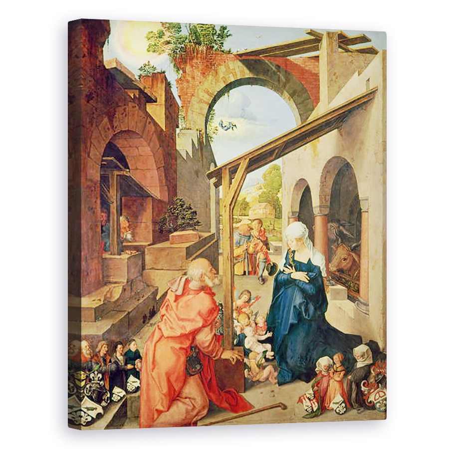 Tablou canvas - Albrecht Durer - Altarpiece Paumgartner panou central, 80 x 100 cm