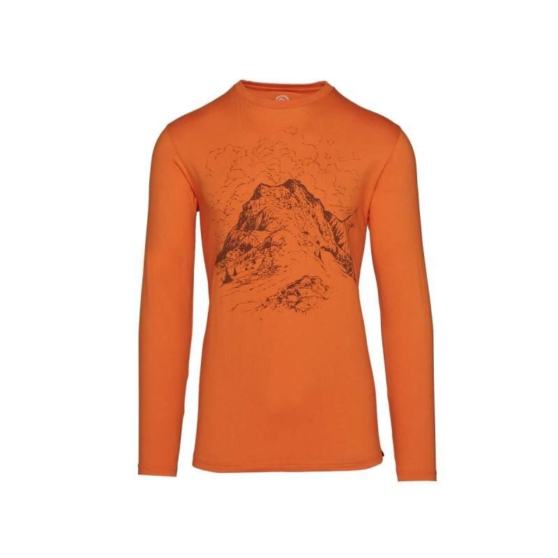 Tricou barbati bumbac NORTHFINDER Vastyn TR-3525OR, Portocaliu