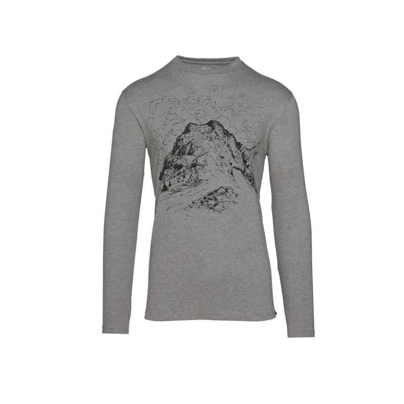 Tricou barbati bumbac NORTHFINDER Vastyn TR-3525OR, Gri