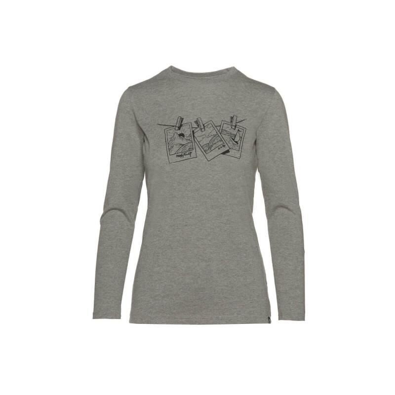 Tricou femei bumbac NORTHFINDER Vanpita TR-4524OR, Gri