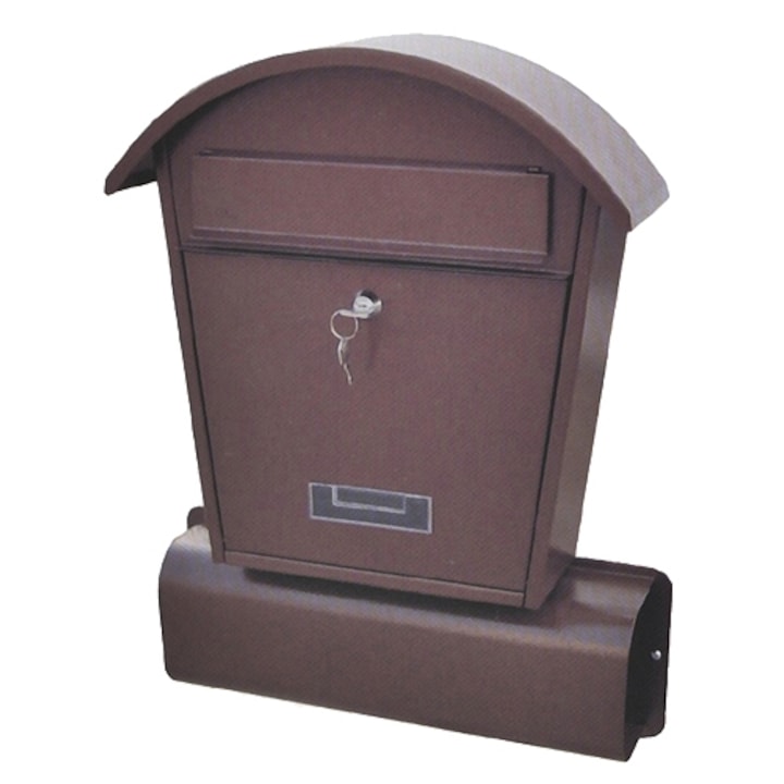 Пощенска кутия SGTT 450 x 370 x 100 mm, Кафяв