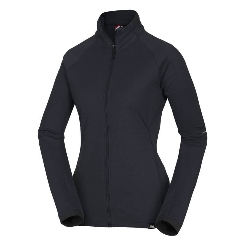 Bluza femei GridFleece melange trekking NORTHFINDER Bamergya MI-4677OR, Negru
