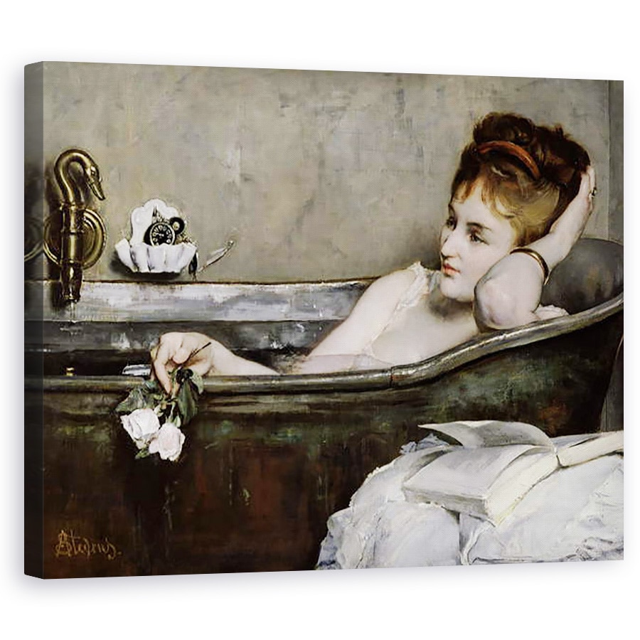 Tablou canvas - Alfred Emile Stevens - Baia, 80 x 100 cm