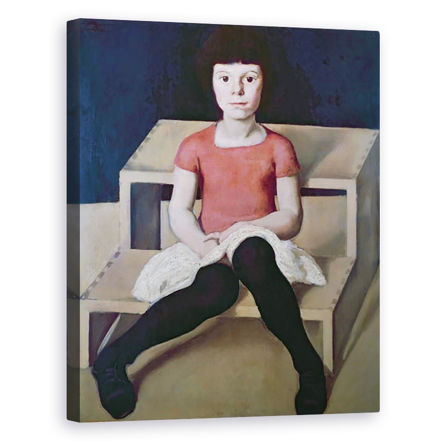 Tablou canvas - Albin Egger-Lienz - Cea mai tanara fiica a artistului, 40 x 50 cm