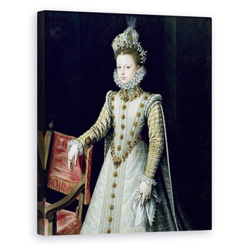 Tablou canvas - Alonso Sanchez Coello - Infanta Isabel Clara Eugenie 1566-1633 1579, 60 x 75 cm Tablou canvas - Alonso Sanchez Coello - Infanta Isabel Clara Eugenie 1566-1633 1579, 60 x 75 cm