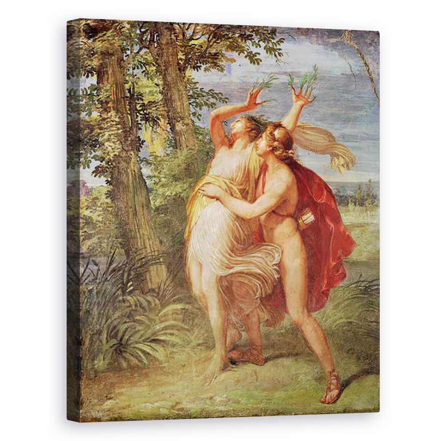 Tablou canvas - Andrea Appiani the Elder - Apollo si Daphne, 80 x 100 cm