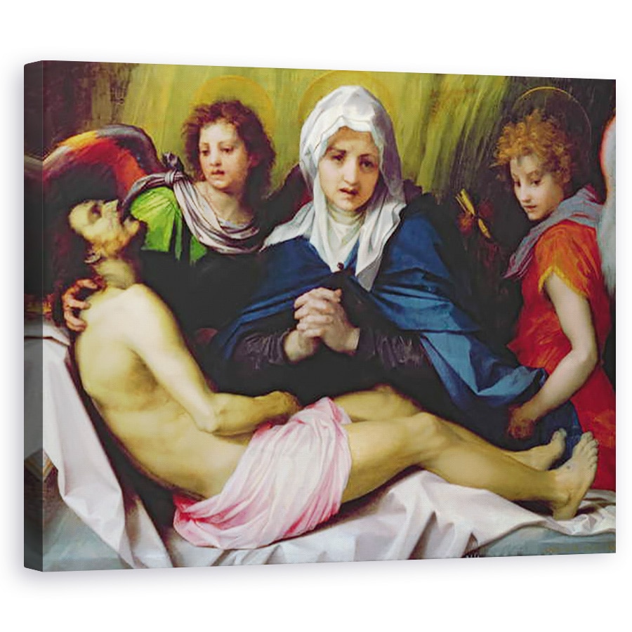 Tablou canvas - Andrea del Sarto - Lament al lui Hristos, 60 x 75 cm