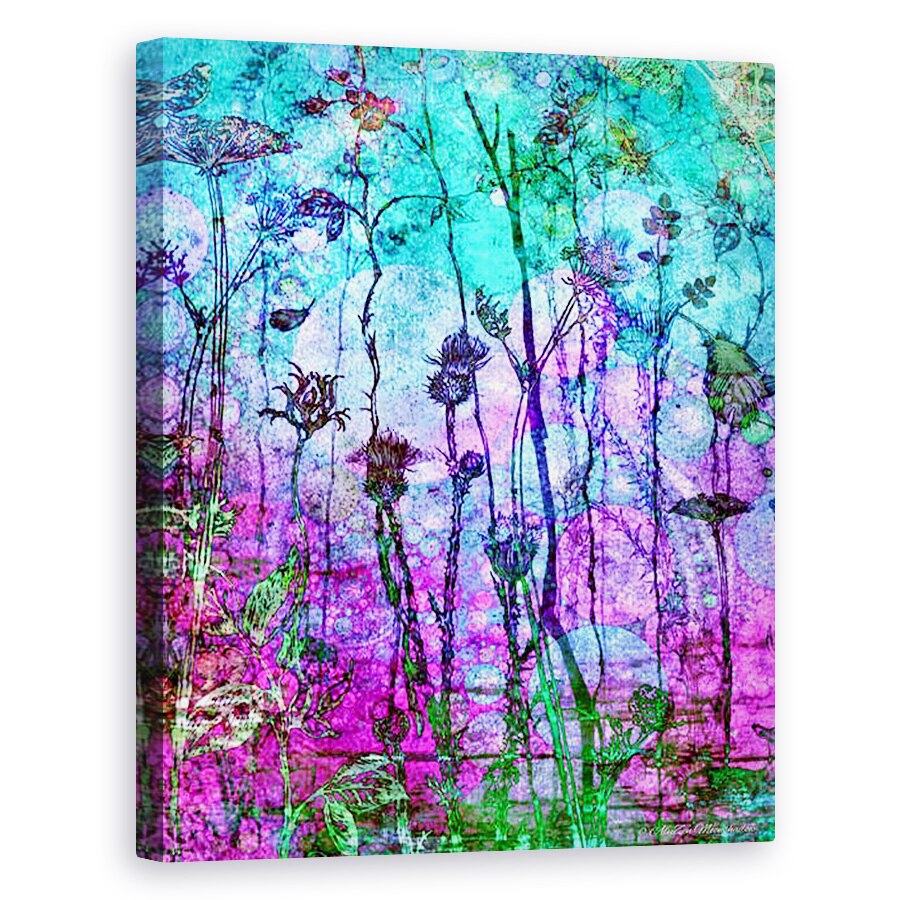 Tablou canvas - AlyZen Moonshadow - O tapiserie bogata cool, 2014, 80 x 100 cm