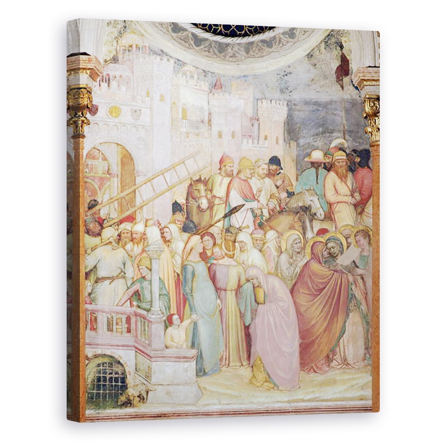 Tablou canvas - Altichiero da Zevio - The Crucifixion, 80 x 100 cm