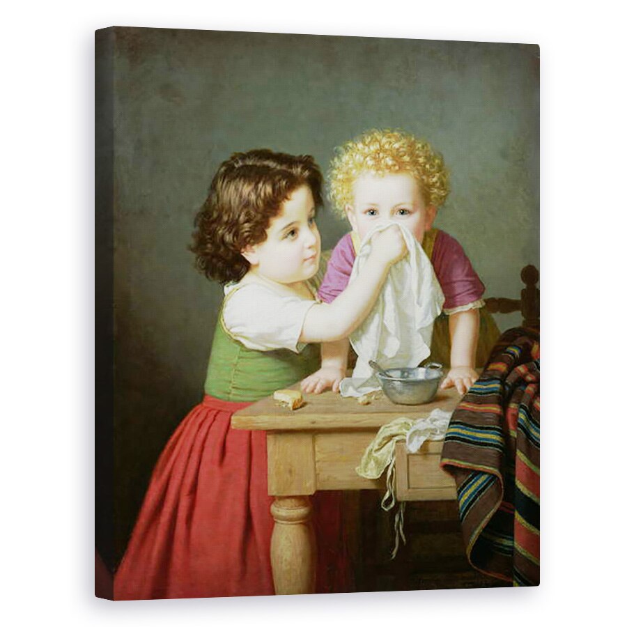 Tablou canvas - Amalia Lindegren - Instinctul matern, 80 x 100 cm