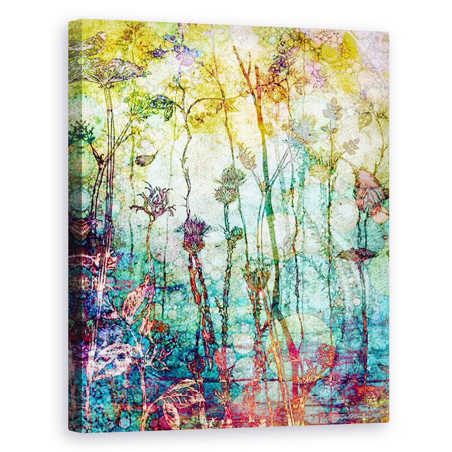 Tablou canvas - AlyZen Moonshadow - O tapiserie bogata calda, 2014, 80 x 100 cm