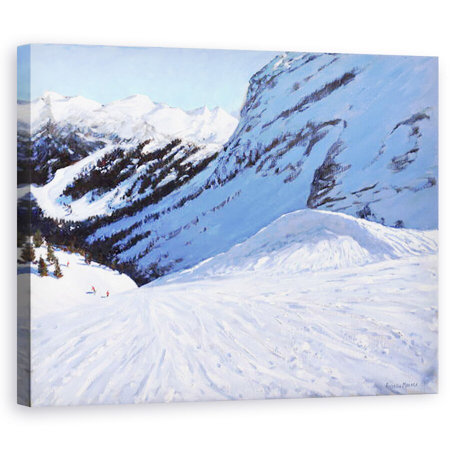 Tablou canvas - Andrew Macara - in vale, Courchevel, Franta,2019, 60 x 75 cm