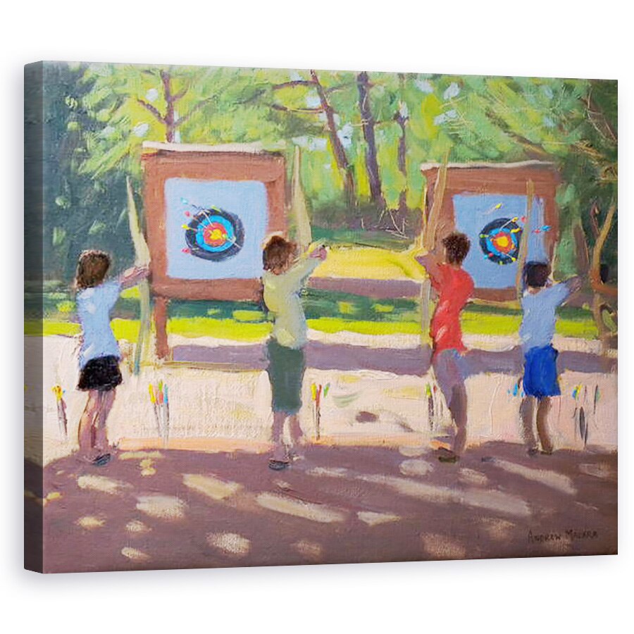 Tablou canvas - Andrew Macara - Tineri arcasi, 40 x 50 cm