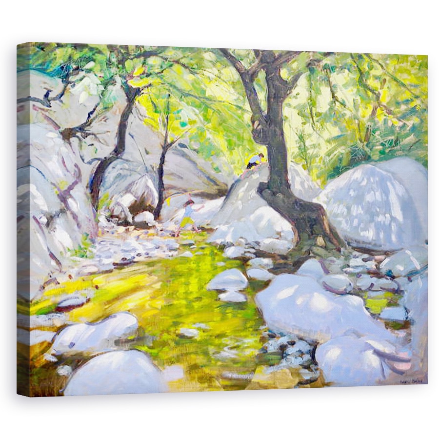 Tablou canvas - Andrew Macara - parau de munte, Lefkas, Grecia, 60 x 75 cm