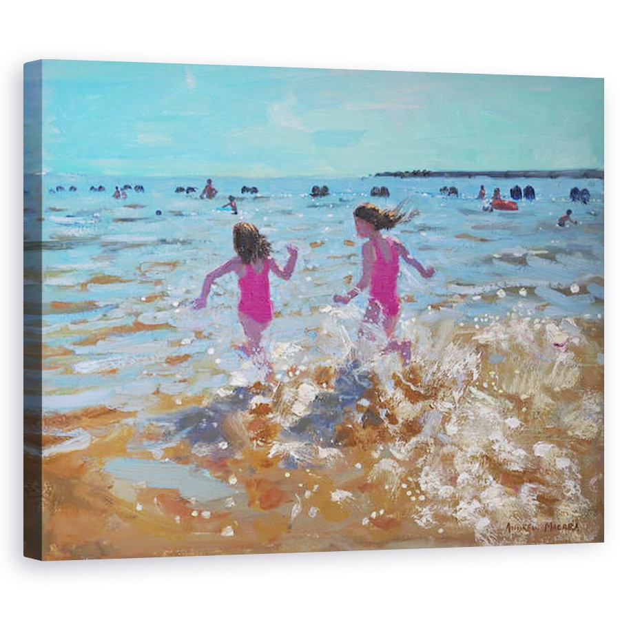 Tablou canvas - Andrew Macara - Stropi in mare, Clacton. 2014, 60 x 75 cm