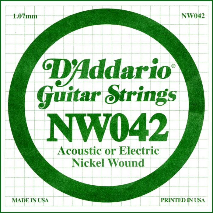 Coarda Chitara Electrica D'addario NW042