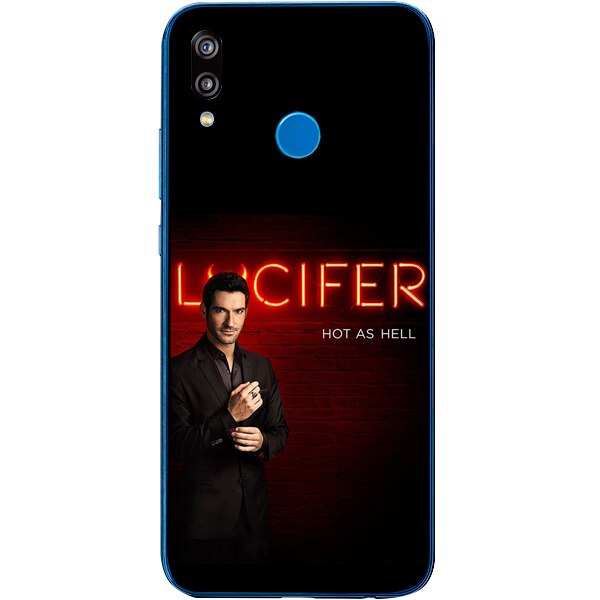 Husa din Silicon, Lucifer Hot As Hell pentru Huawei P Smart Z, Multicolor