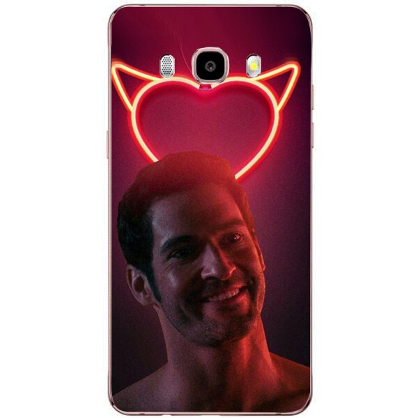 Husa din Silicon, Lucifer Hei darling pentru Samsung Galaxy J5 (2016), Multicolor