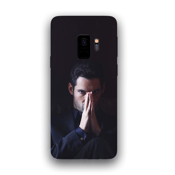 Husa din Silicon, Lucifer Just thinking pentru Samsung Galaxy S9, Multicolor