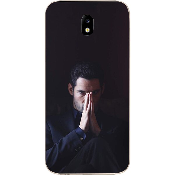 Husa din Silicon, Lucifer Just thinking pentru Samsung Galaxy J5 (2017), Multicolor