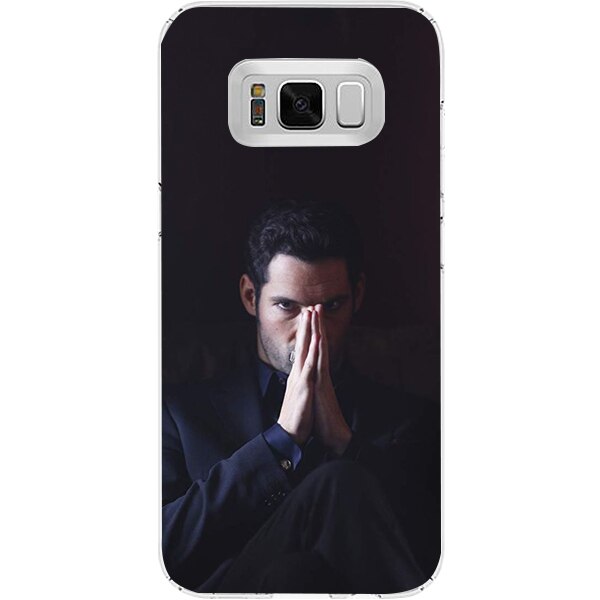 Husa din Silicon, Lucifer Just thinking pentru Samsung Galaxy S8, Multicolor