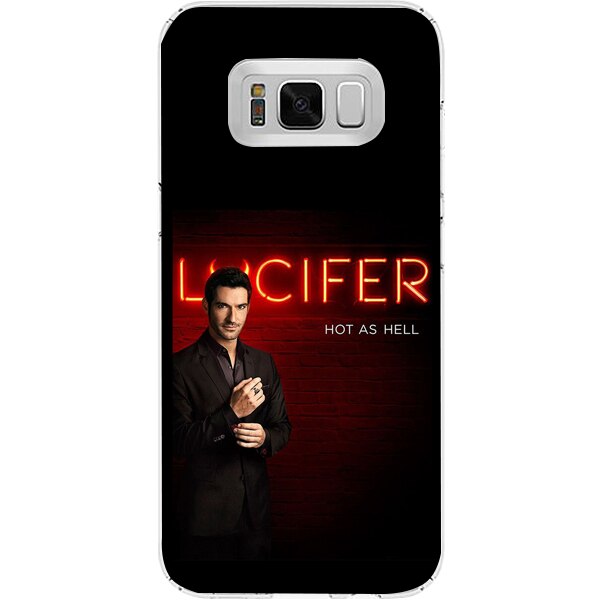 Husa din Silicon, Lucifer Hot As Hell pentru Samsung Galaxy S8, Multicolor