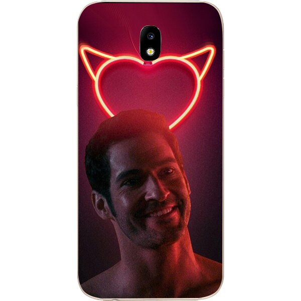 Husa din Silicon, Lucifer Hei darling pentru Samsung Galaxy J5 (2017), Multicolor