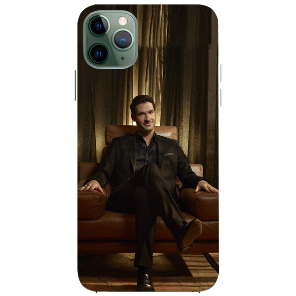 Husa din Silicon, Lucifer Ellis Chair pentru iPhone 11 Pro, Multicolor