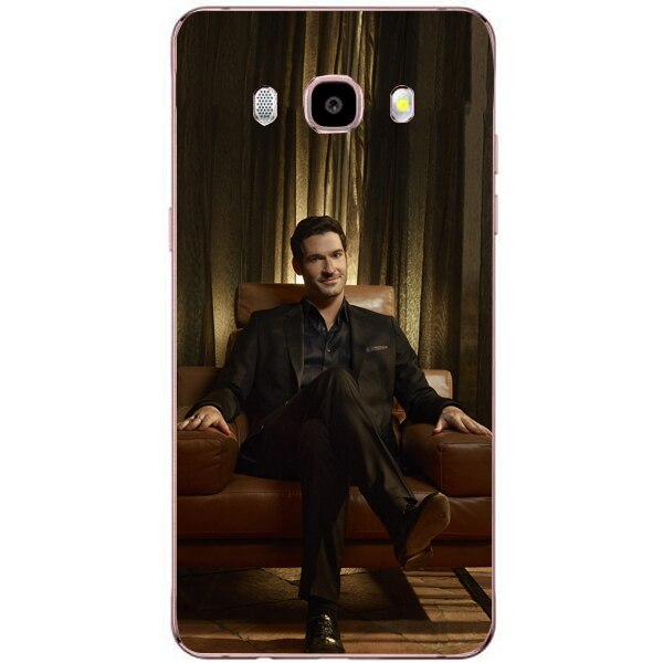 Husa din Silicon, Lucifer Ellis Chair pentru Samsung Galaxy J5 (2016), Multicolor