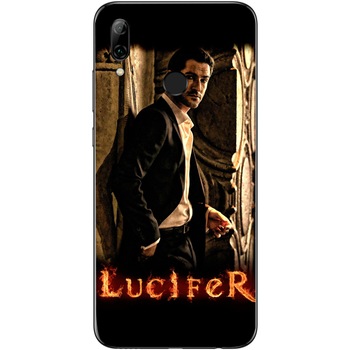 Husa din Silicon, Lucifer Fire pentru Huawei P Smart (2019), Multicolor Husa din Silicon, Lucifer Fire pentru Huawei P Smart (2019), Multicolor